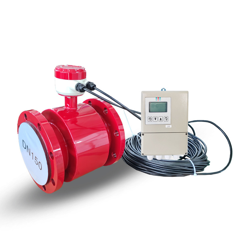 Sanitary stainless steel flowmeters 316 corn syrup magnetic water flow meter with remote display