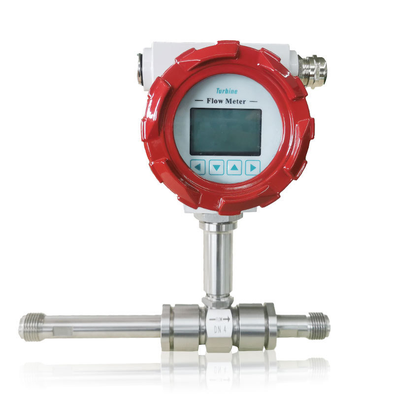 Liquid Turbine Fuel Flowmeter Olive Oil Flow Meter Diesel Flow Meters for Pure Water Measurement