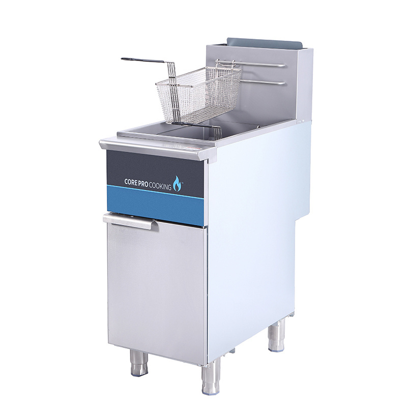 Hotel restaurant equipment natural gas deep fryer gas fryer deep fryer vertical