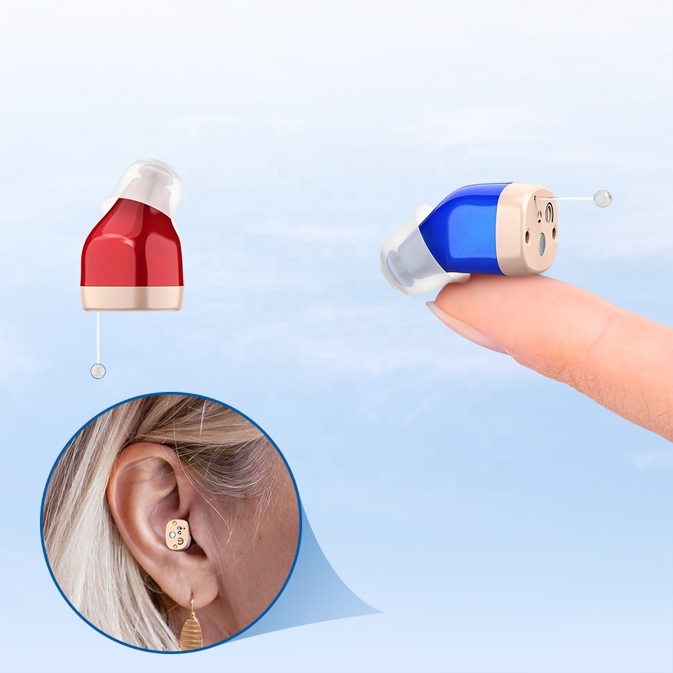 K&Fcoptee Rechargeable Hearing Aid CIC Invisible Ear & Dearing Products Prices of Hearing Aids for Deafness Amplifier Earphone