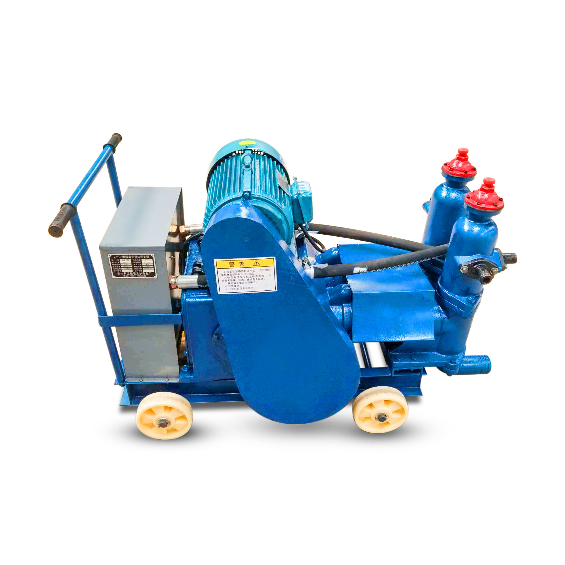 Post Tension Grout Pump Mortar Cement Pump Concrete Injection Pump High Pressure Grouting Machine