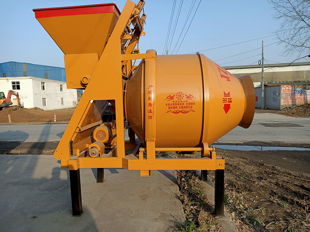 500L JS1000 Cement Mortar Concrete Diesel Mixer Truck Machine Self Loading Concrete Mixer Construction Equipment