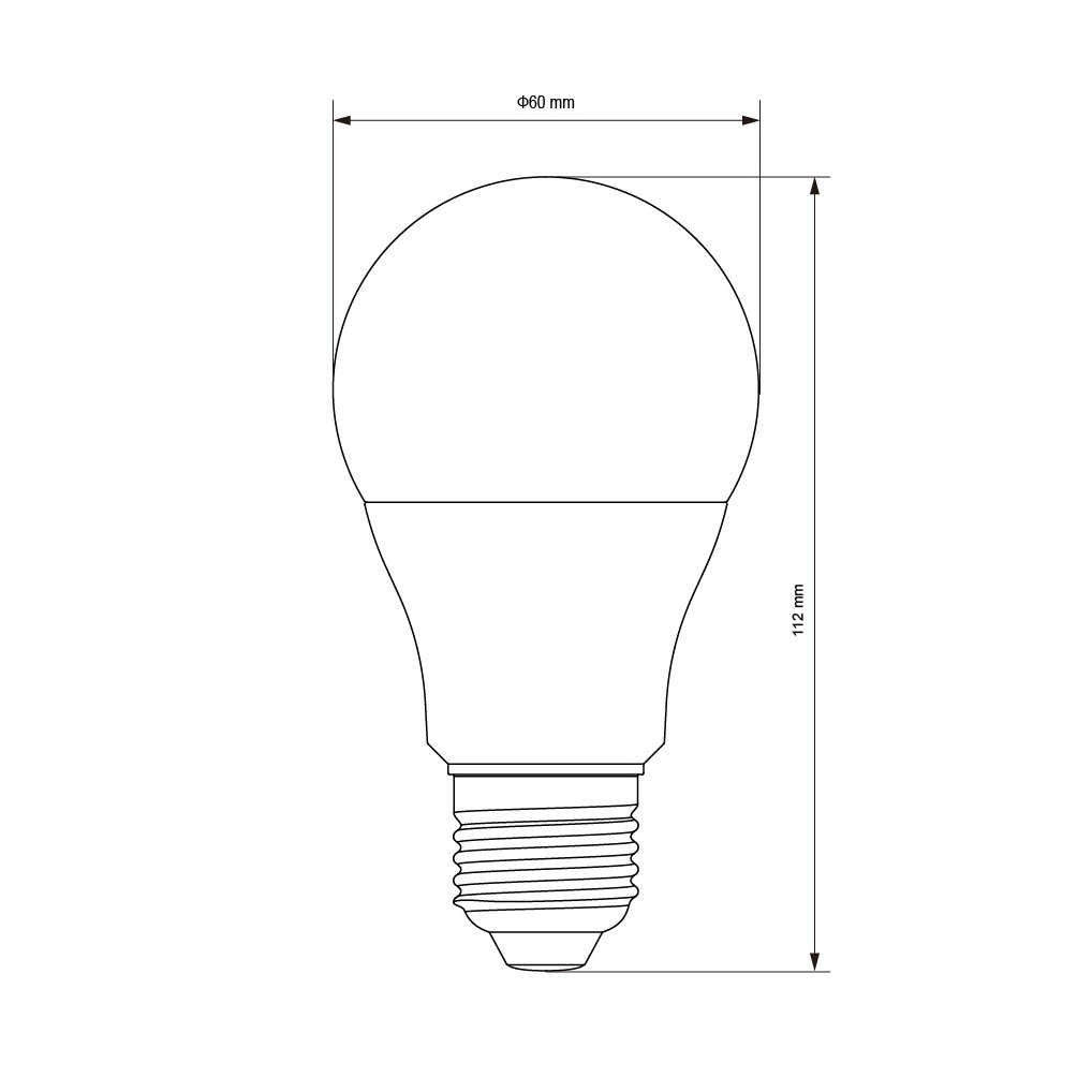 Low Voltage 12V 24V 48V DC AC A60 7W 12W LED Light Bulb E27 E26 B22 Bulb Lamp A60