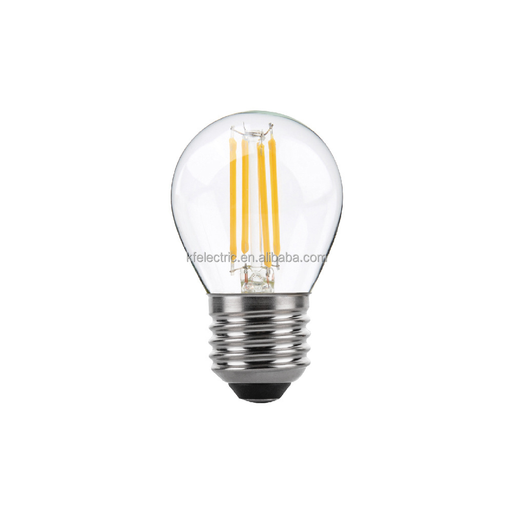 ED Vintage Edison Bulb Candelabra C35 LED Filament Candle Bulb, Replace 60W, E14 Base, Clear Warm White 2700K