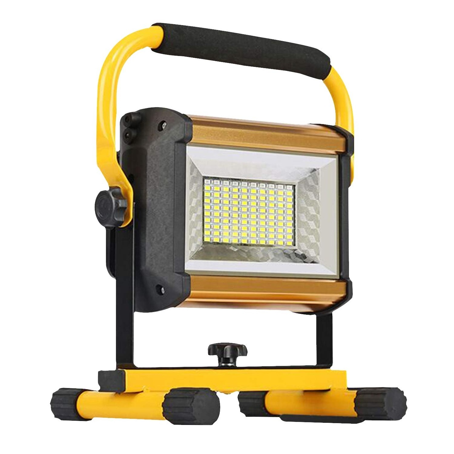 High Quality IP65 100W Battery Rechargeable LED Floodlight portable CE &RoHS