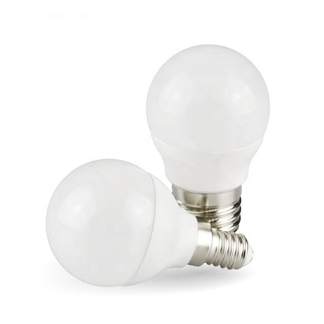 Zhejiang Factory led light bulbs  G45/P45 plastic with aluminum 220-240VAC