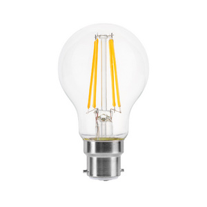 UKCA certificate Class A 210lm/w filament bulb with E14 B22 E27 base Edison Led Light Bulbs Clear LED bulb