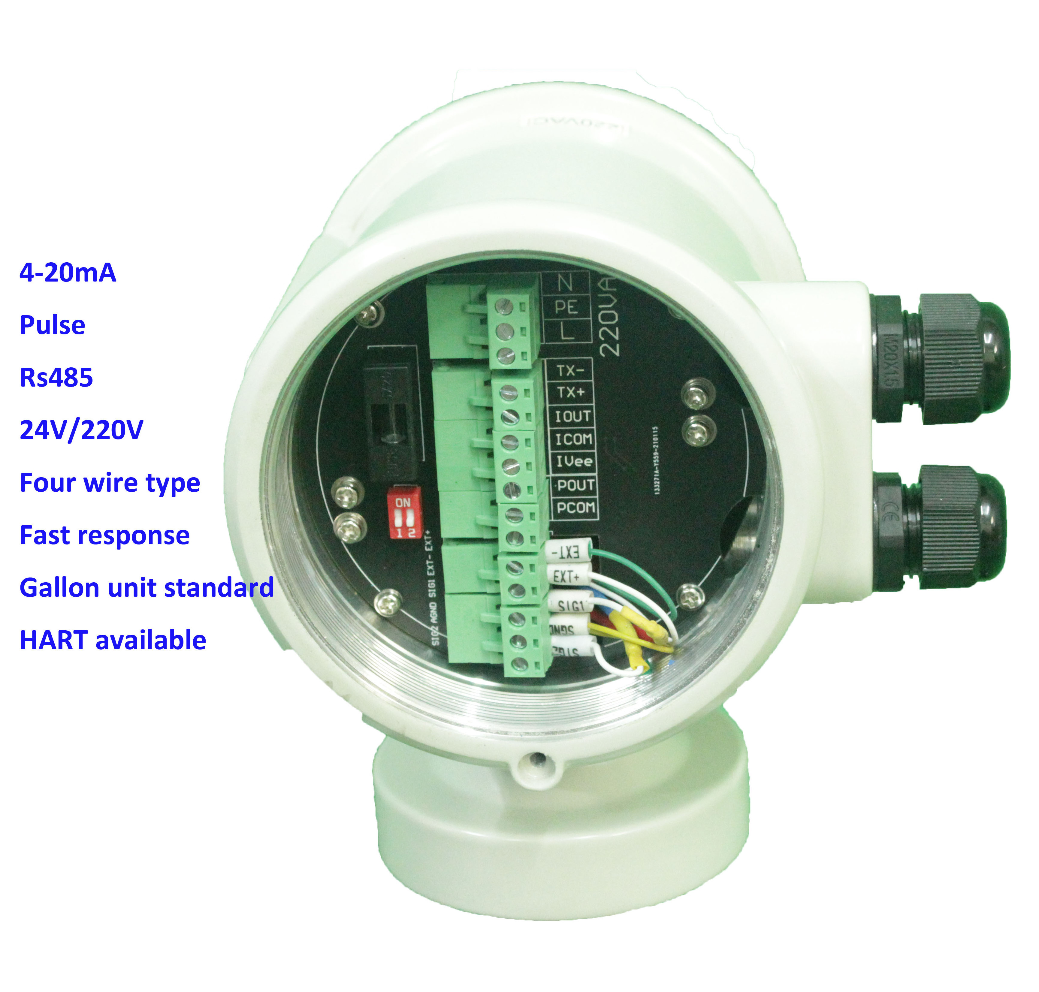 Variable Magnetic Gas Turbine Digital Oil River Liquid Fuel Diesel Air Electromagnetic Water Meter Flowmeter Flow Meter