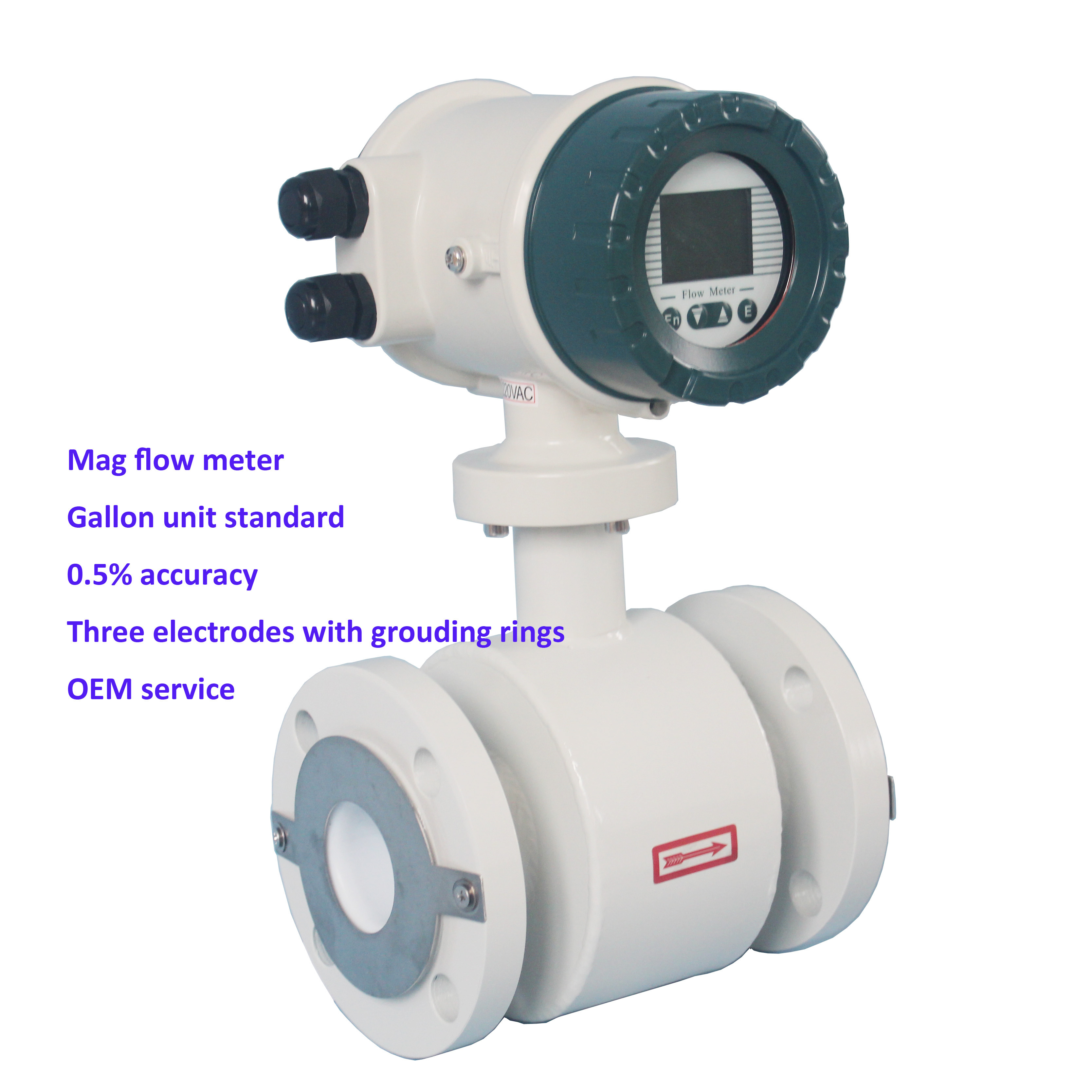 Variable Magnetic Gas Turbine Digital Oil River Liquid Fuel Diesel Air Electromagnetic Water Meter Flowmeter Flow Meter