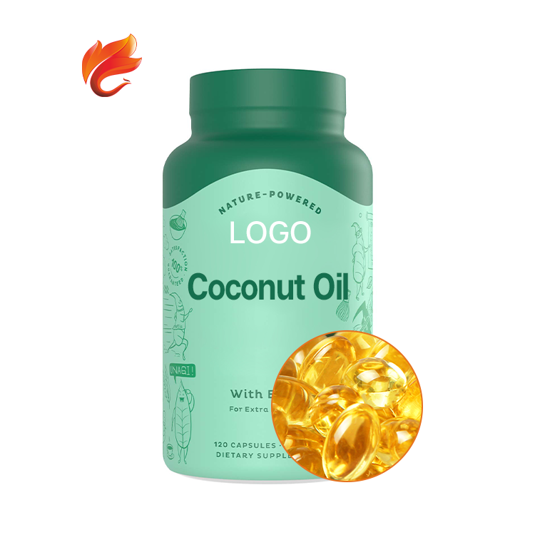 Organic Coconut Supplement Private Label Tablets Soft Capsules Pills