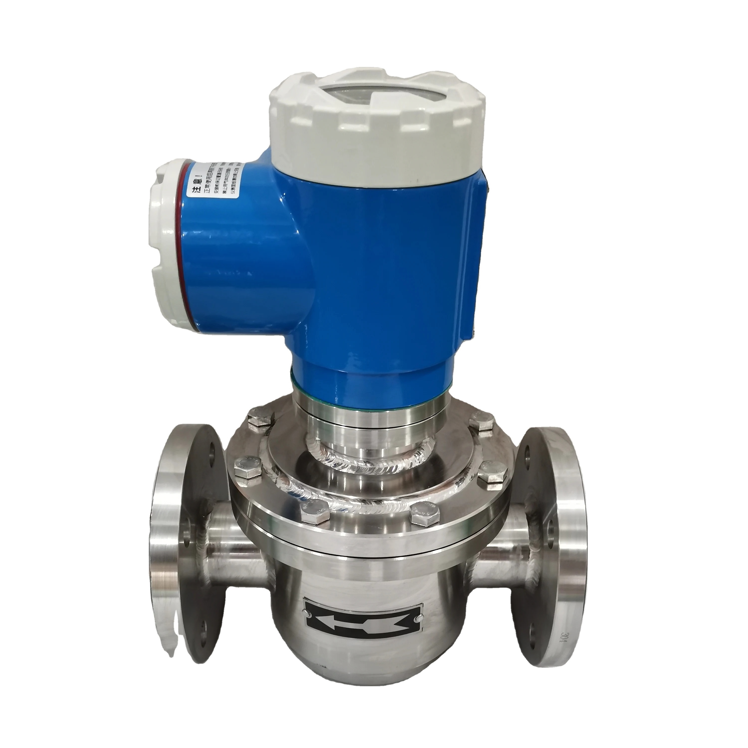 High Viscosity Stainless Steel Ansi 150rf Flange Vegetable Oil Flow Meter Diesel Fuel Oval Gear Flowmeter