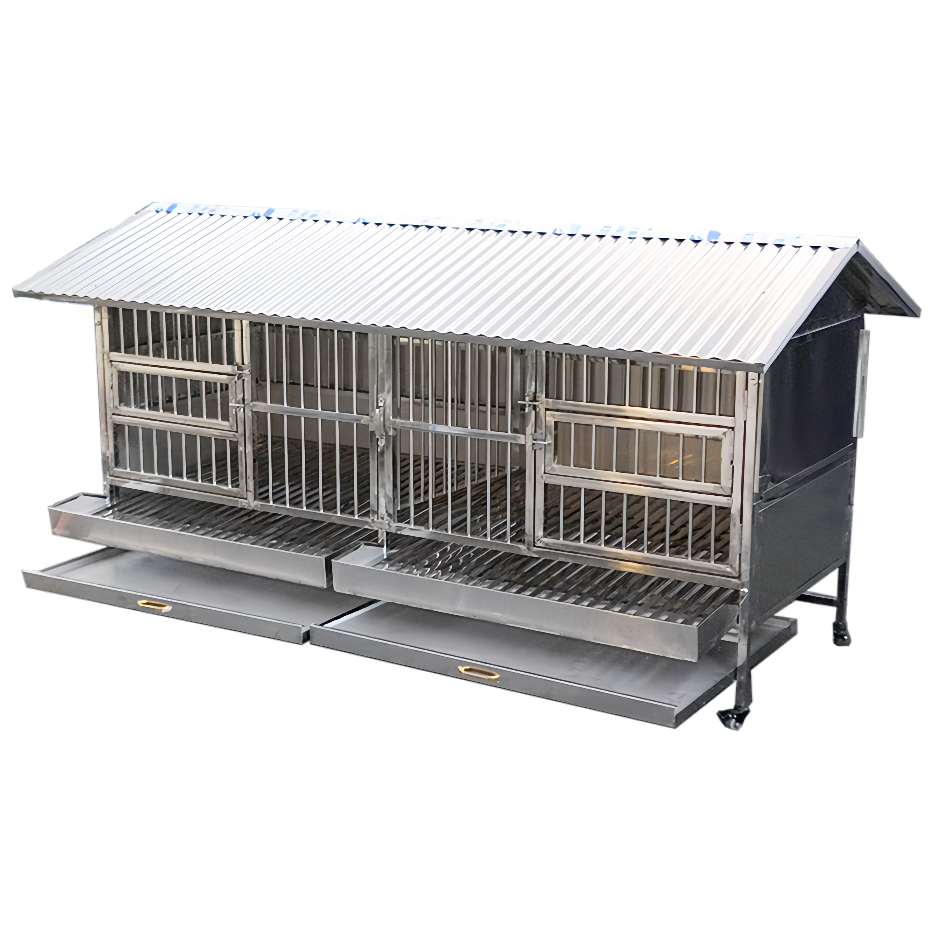 metal turkey chicken duck rabbit breeding cage huge egg layer chicken coop pen cage outdoor chicken cage for eggs for sale