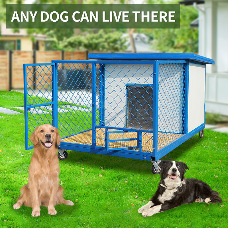 Metal Tube Big Large Dog Cages and Crates (Free Sample, Fast Delivery)