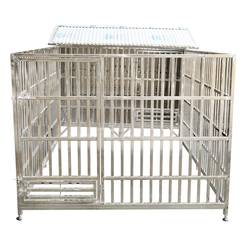 Design Big Dog Car Cage 48 Inch Furniture Foldable Dog House Kennel Building Wire Mesh Fencing Walk In Dog Kennel