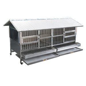 metal turkey chicken duck rabbit breeding cage huge egg layer chicken coop pen cage outdoor chicken cage for eggs for sale