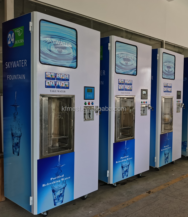 Reverse Osmosis Small Water Bottle Dispenser Vending Machine for Drinking Water Machines