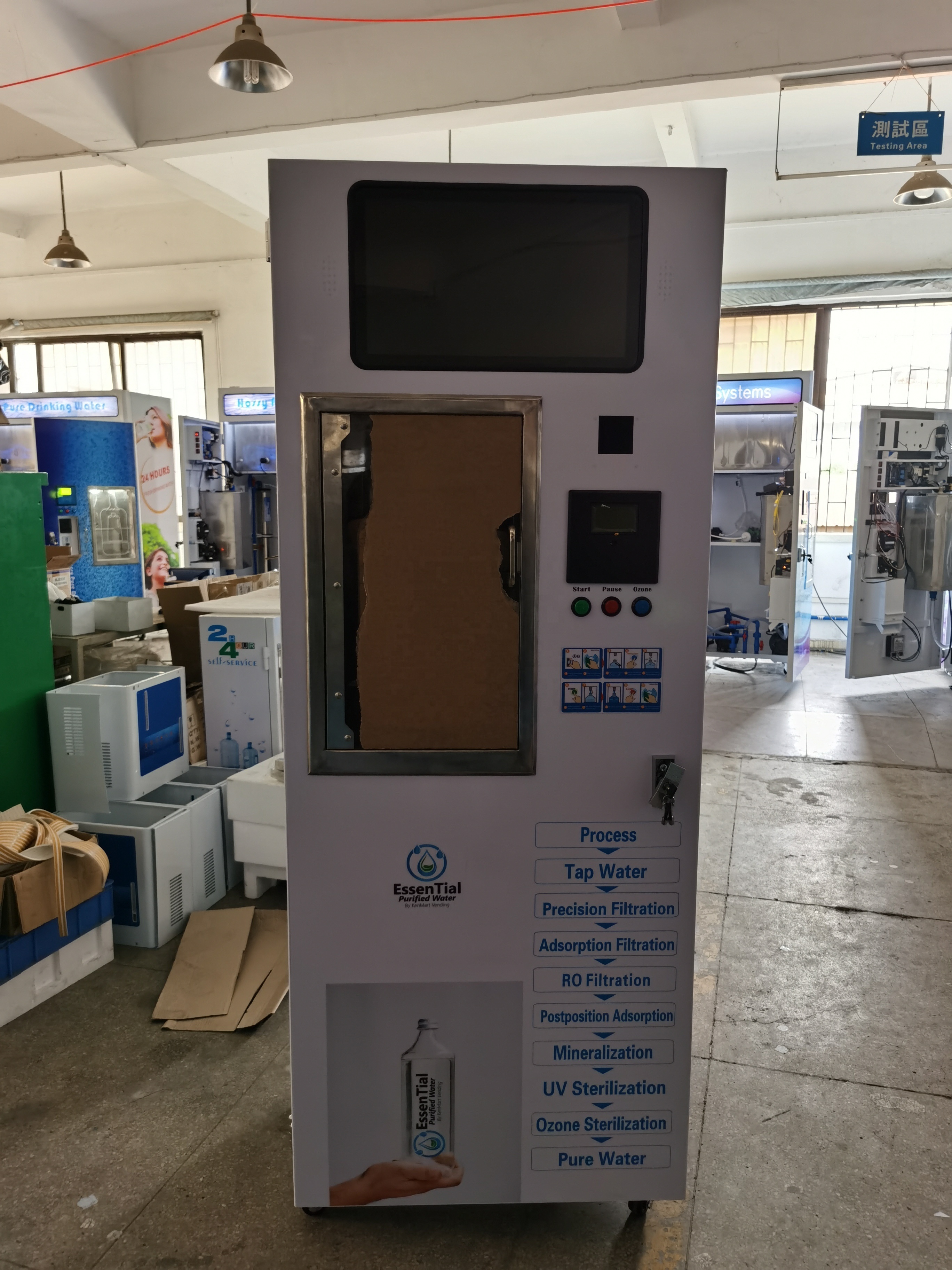 24 Hours Self-service Automatic Vending Desktop Freestanding Water Vending Machine Water Dispenser 5 Gallon