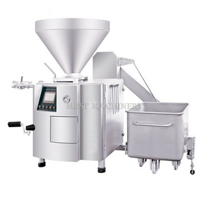 High Speed Vacuum Sausage Filler Ham Filling Making Machine Quantitative Sausage Stuffer For Italian Salami Sausage Maker