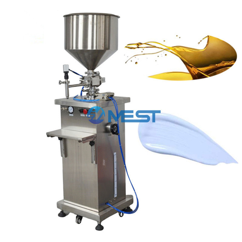 Peanut Pump Oil Dispenser Tube Filling Machine Liquid Semi-Automatic Butter Filling Machine