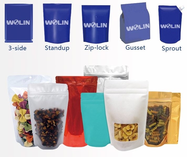 Stand-up Pouch Ziplock Bag Packaging Machine 100g 500g 1kg Cashew Nut Pistachio Zipper Bag Automatic Snacks Packing Machine