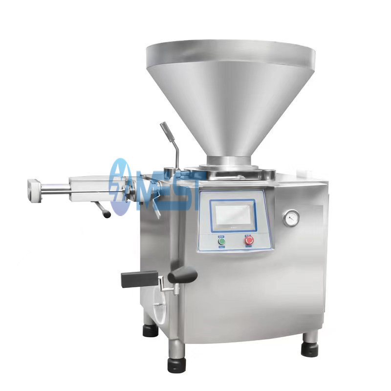 High Capacity Vacuum Sausage Stuffer And Linker Ham Filler Tying Machine Meat Quantitative Filling Machine