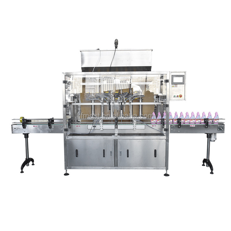 Automatic Servo Motor Piston Pump Yogurt Filling Machine Bottle Yogurt Milk Filling and Production Machine Line