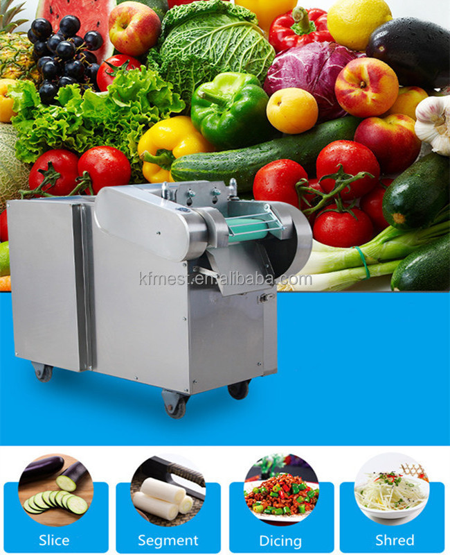 Commercial Potato Chips Onion Cutter Cabbage Shredder Vegetable Cutting Machine