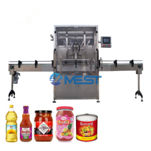 Automatic Servo Motor Piston Pump Yogurt Filling Machine Bottle Yogurt Milk Filling and Production Machine Line