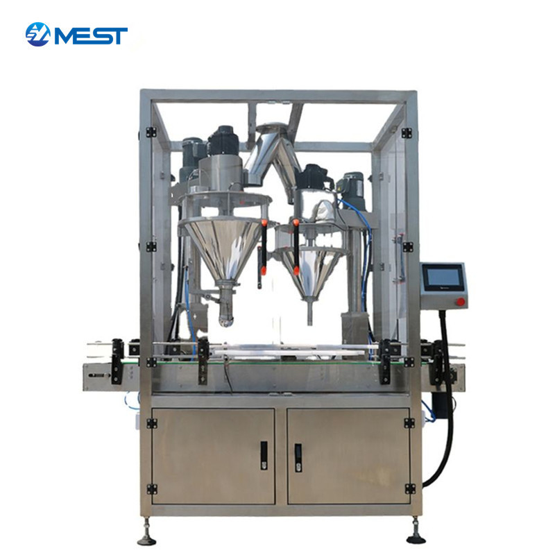 powder filling machine  bottles automatic filling machine and capping machine