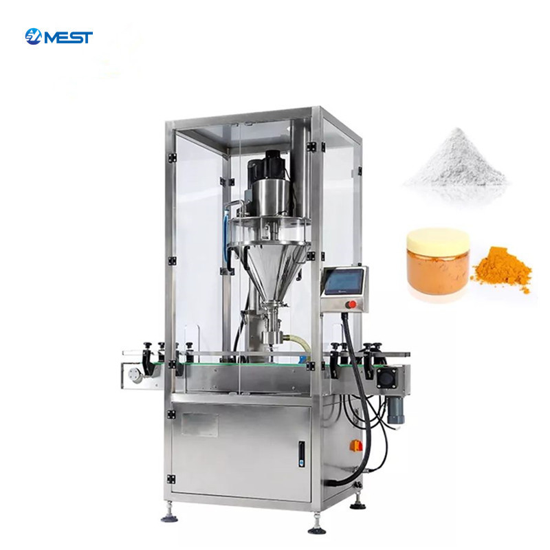 powder filling machine  bottles automatic filling machine and capping machine