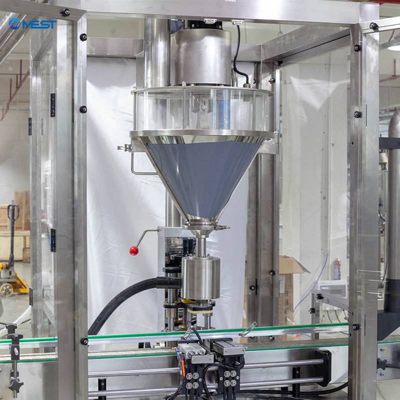 powder filling machine  bottles automatic filling machine and capping machine