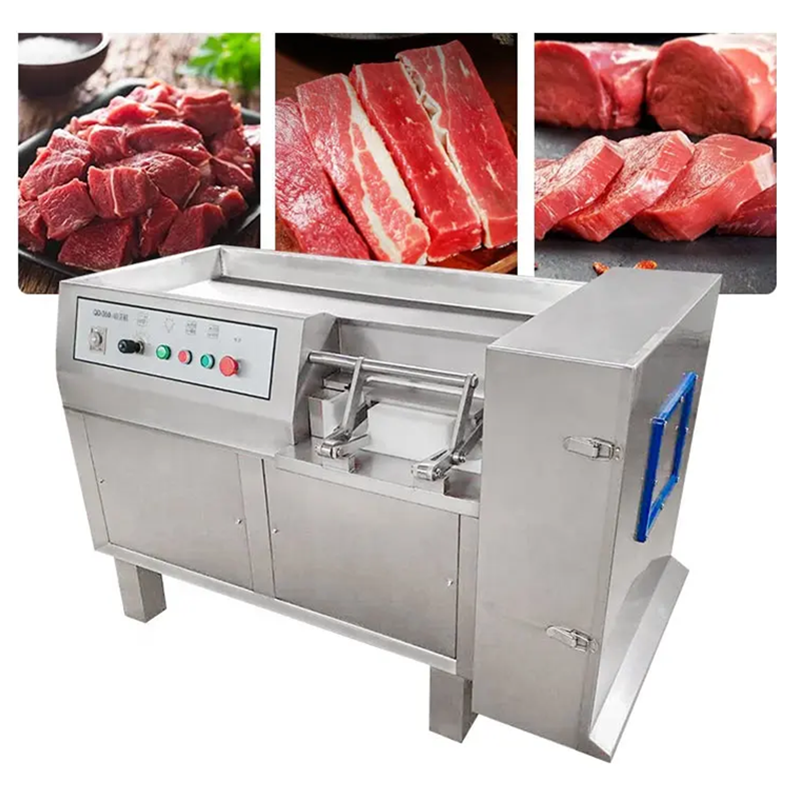 Commercial Meat Dicer Machine Frozen Meat Cutting Machine Chicken Beef Pork Cube Cutter Meat Cube Dicer With Low Price