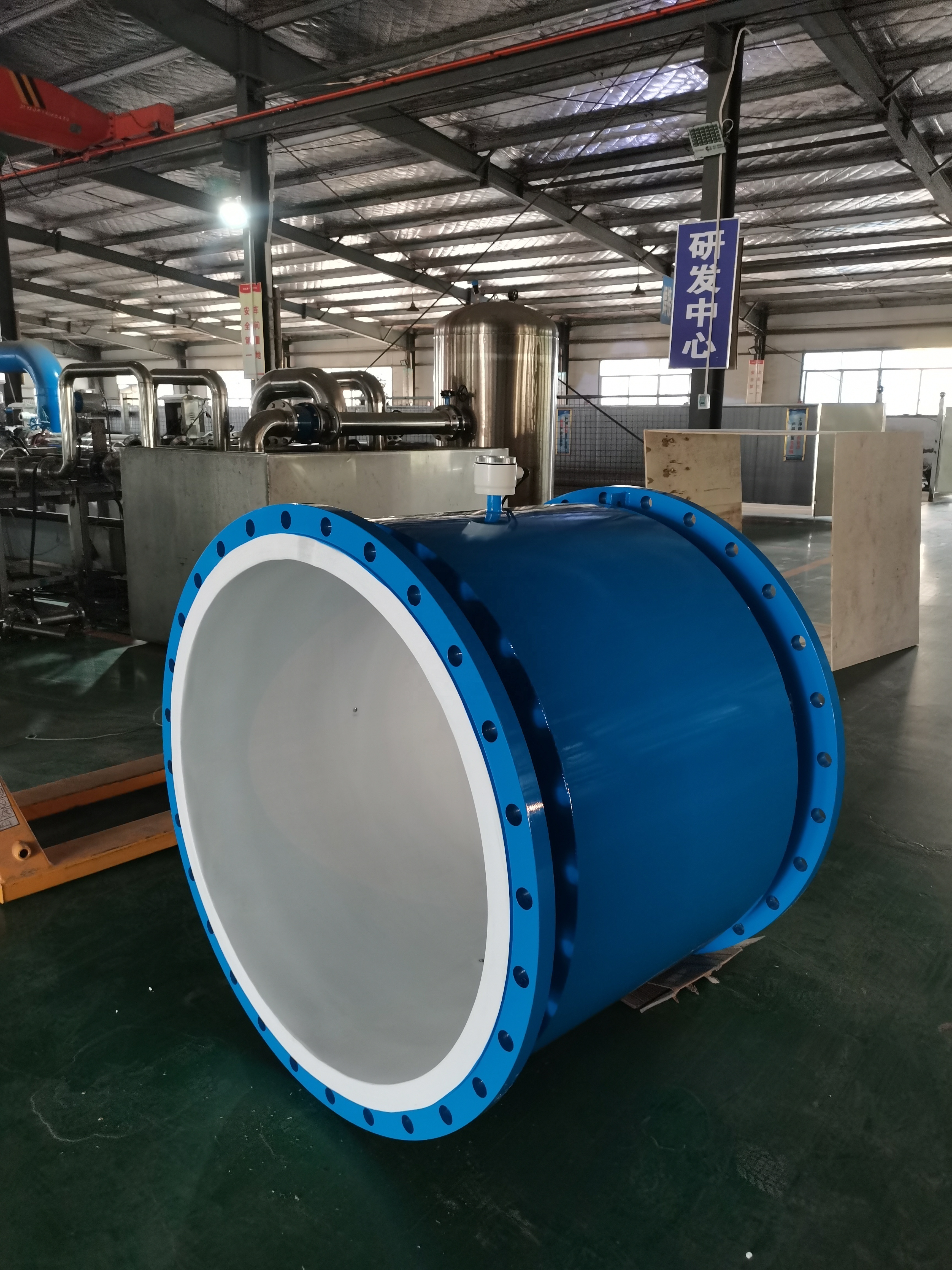 Large Diameter DN6-3000 Water Sewage Electromagnetic Flow Meter