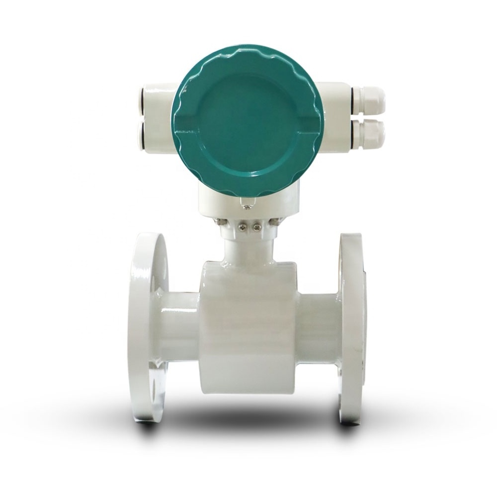 Flowmeters Measure Water Sewage DN1000 Water Meter High Accuracy 220VAC Integrated Electromagnetic Flow Meter