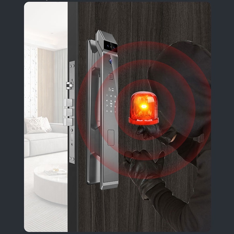 Barn door locks smart magnetic door lock system with wifi