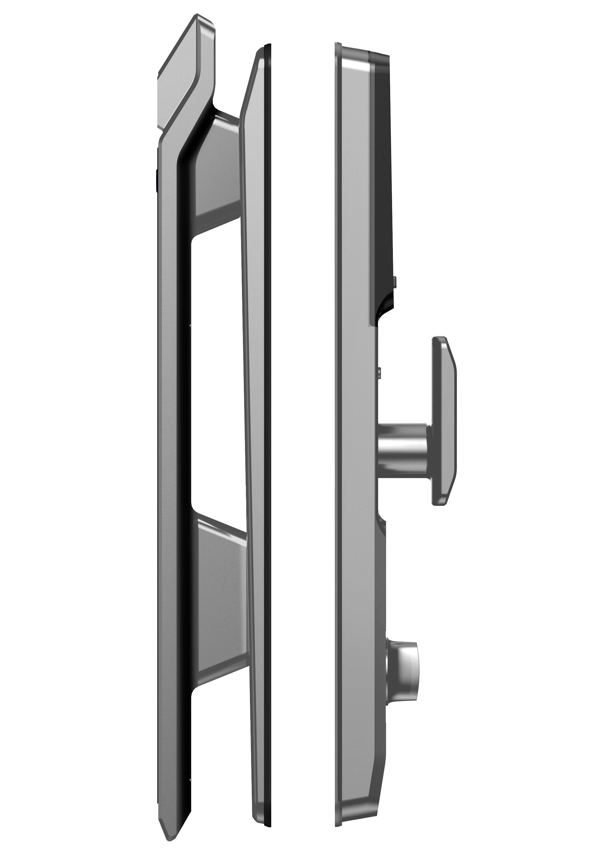 Smart  Digital Pad Lock Sliding Door Lock For Outdoor With IC Card