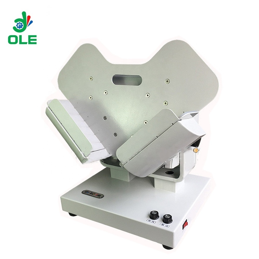 Table Paper Collator Machine Automatic Blow and Shake Paper Jogger Machine