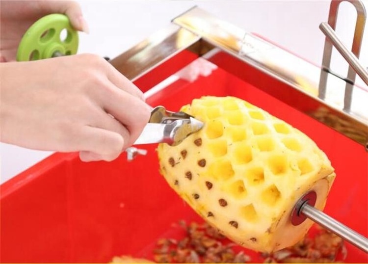 Supermarket Fruit Store Pineapple Peeling Machine