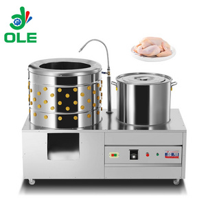 Easy Operation High Efficiency Chicken Scalder & Plucker Machine For Sale Chicken Boiler Plucker Duck Blanching Machine