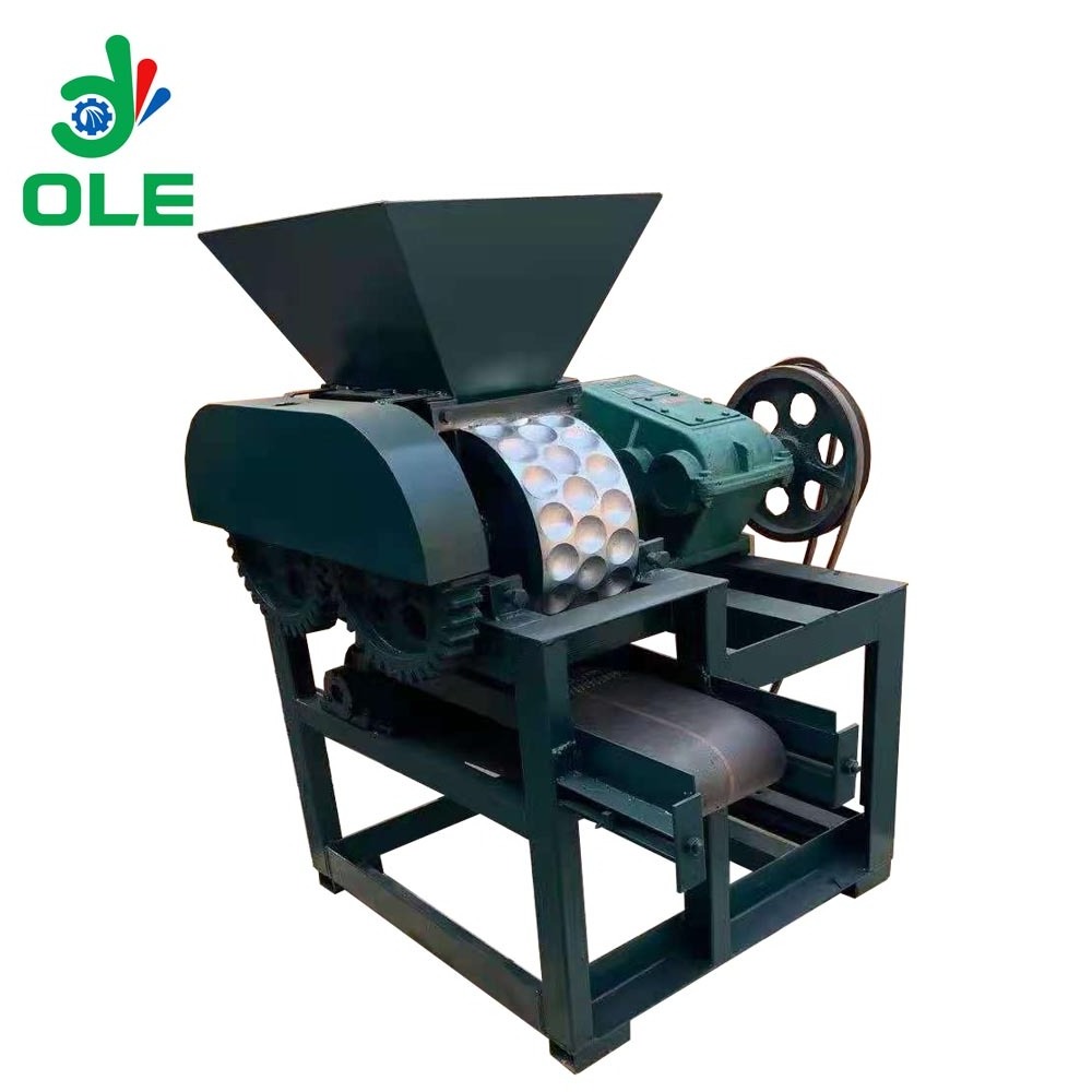 Hot Sell Charcoal Briquettes Machine Factory Customize Coall Ball Pressing Forming Machine BBQ Charcoal Briquetting Machine