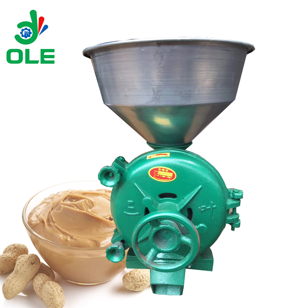 Industrial Peanut Butter Making Machine Nuts Grinding Machine For Home Dual Use Grain Cereal Corn Rice Peanut Grinder Machine