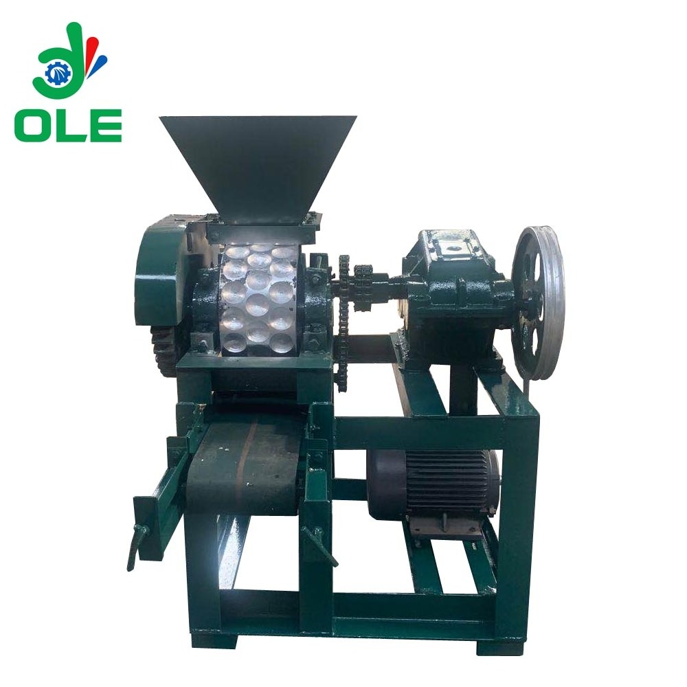 Hot Sell Charcoal Briquettes Machine Factory Customize Coall Ball Pressing Forming Machine BBQ Charcoal Briquetting Machine