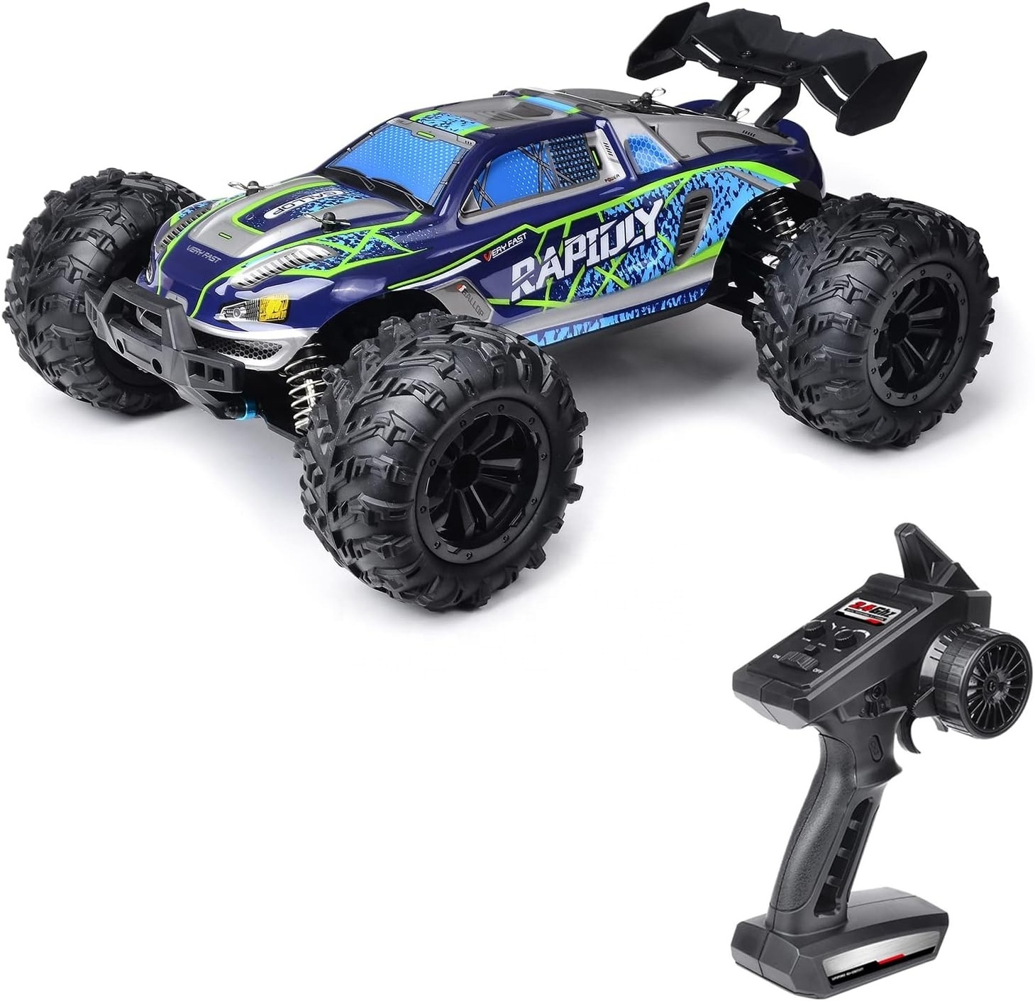 All Terrain 1:16 High Speed 2.4GHz 38km/h Remote Control rc cars 4WD  Off-Road  RTR Toy Two-Way Remote Control  Rc Trucks