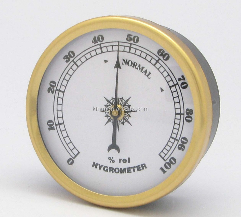 High quality metal weather instruments accessories with barometer thermometer hygrometer and clock mechanism