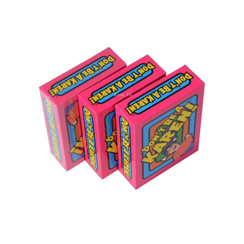 High Quality Cardboard Custom Fancy Kids Educational Alphabet Flashcards Game Playing Cards Printing