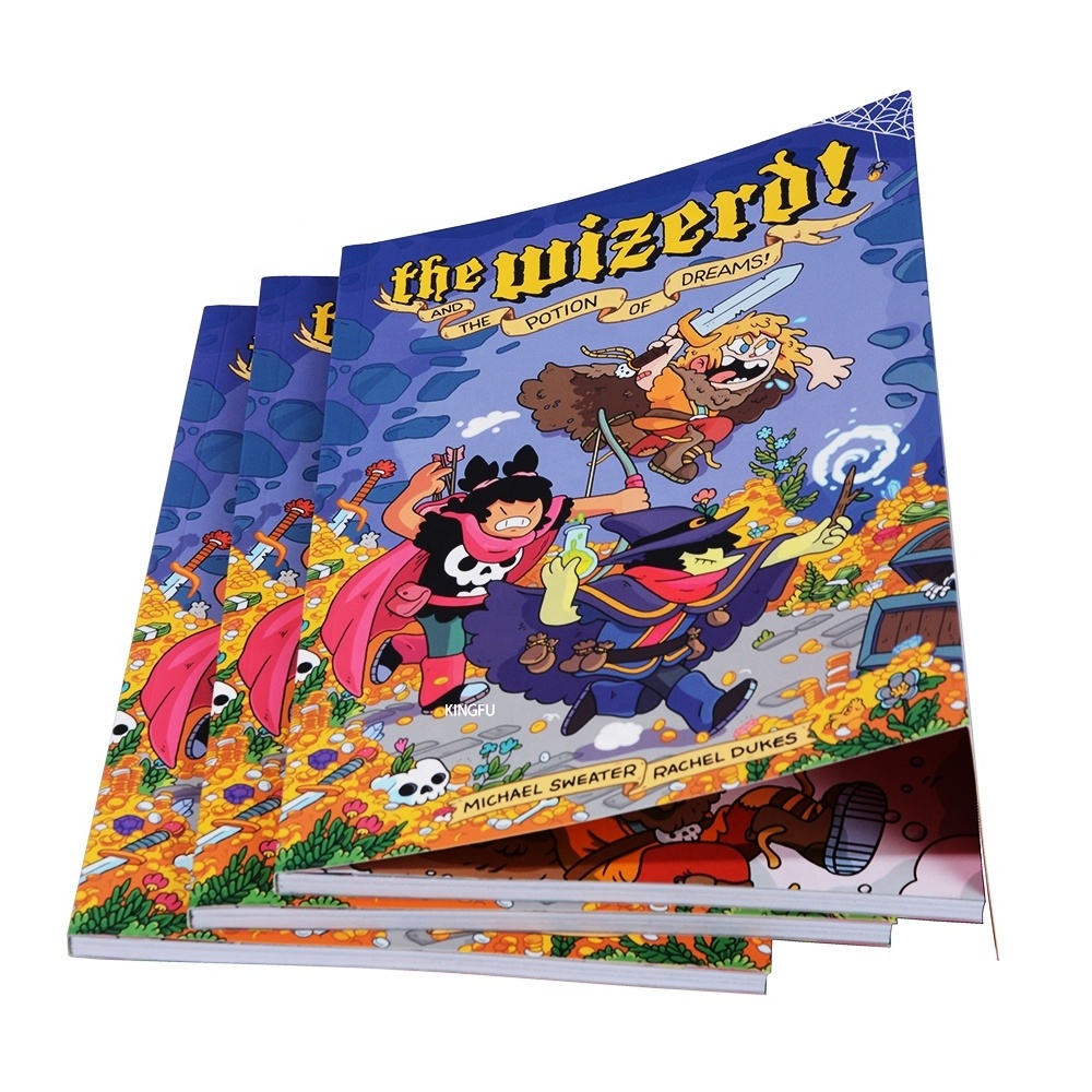 High Quality Full color Custom Comic Book Printing/Manga/Anime/Adult Comic Book/ Comic Softcover Book Offset Printing