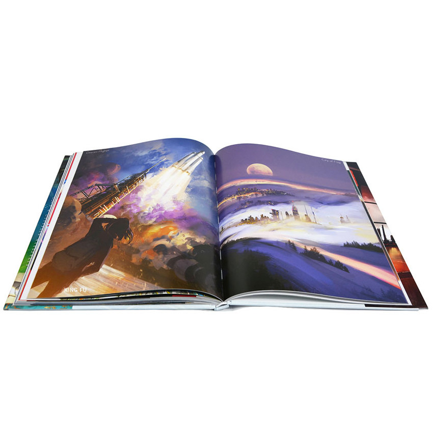 Wholesale High Quality Custom Hardcover Full Color Photo Book and Art Book Photo Album Printing/Offset Printing