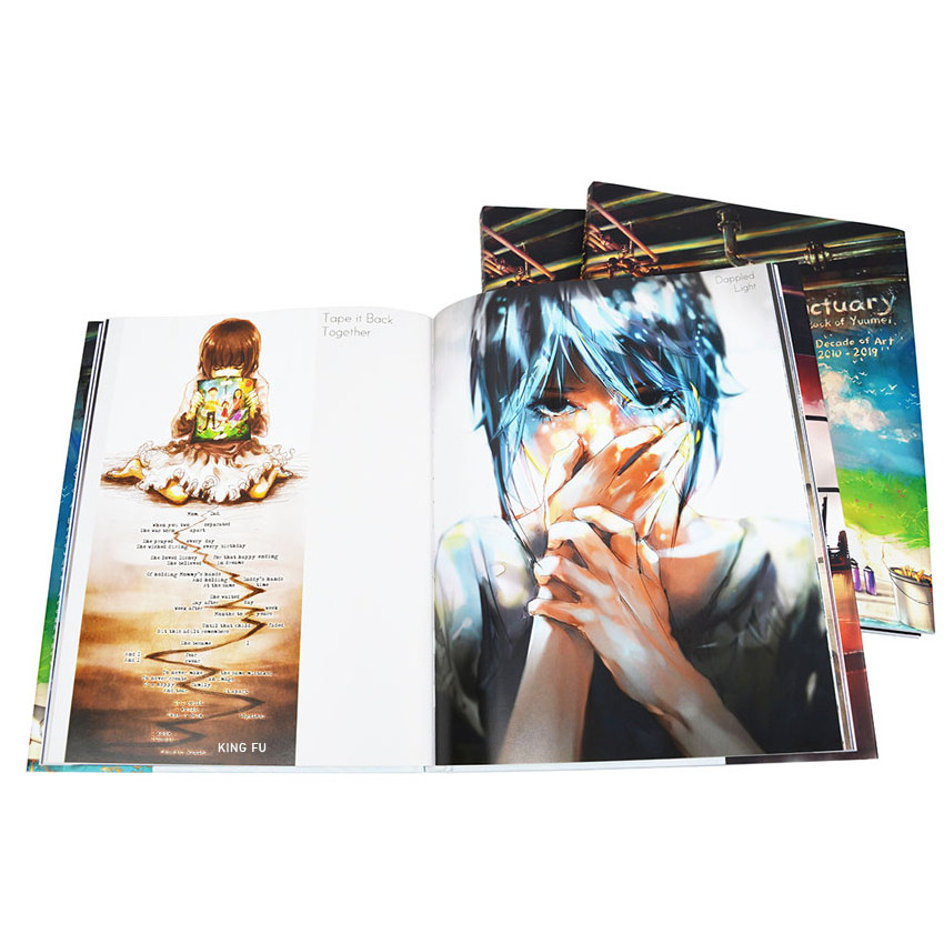 Wholesale High Quality Custom Hardcover Full Color Photo Book and Art Book Photo Album Printing/Offset Printing