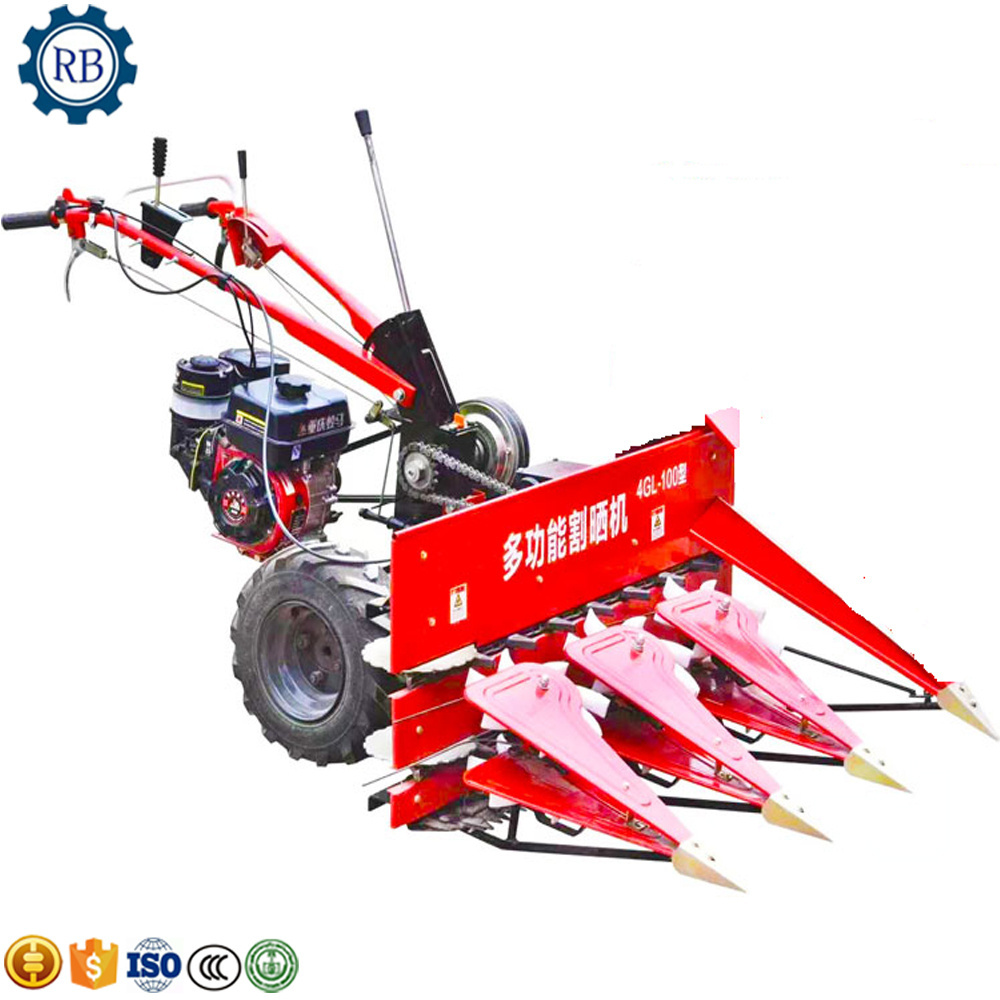 Grass harvesting machine Medicago sativa swather wheat rice swathing machine small size