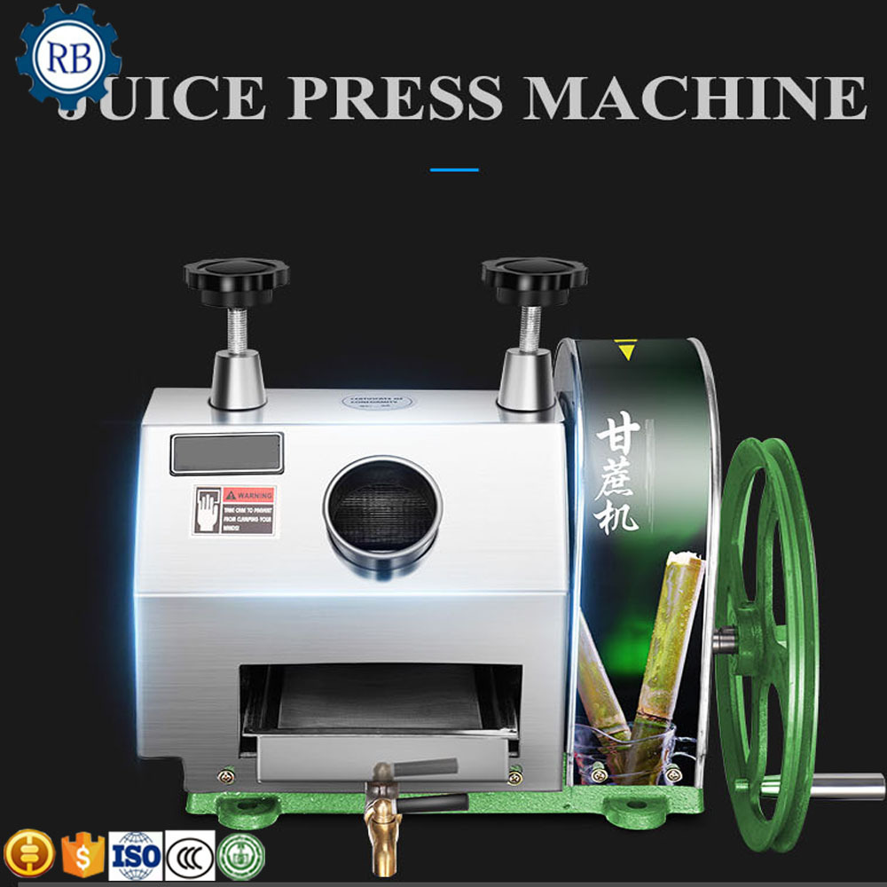 High Capacity Stainless Steel Sugar Cane Juicer Factory Made Commercial sugarcane juice machine Sugar Cane Juice